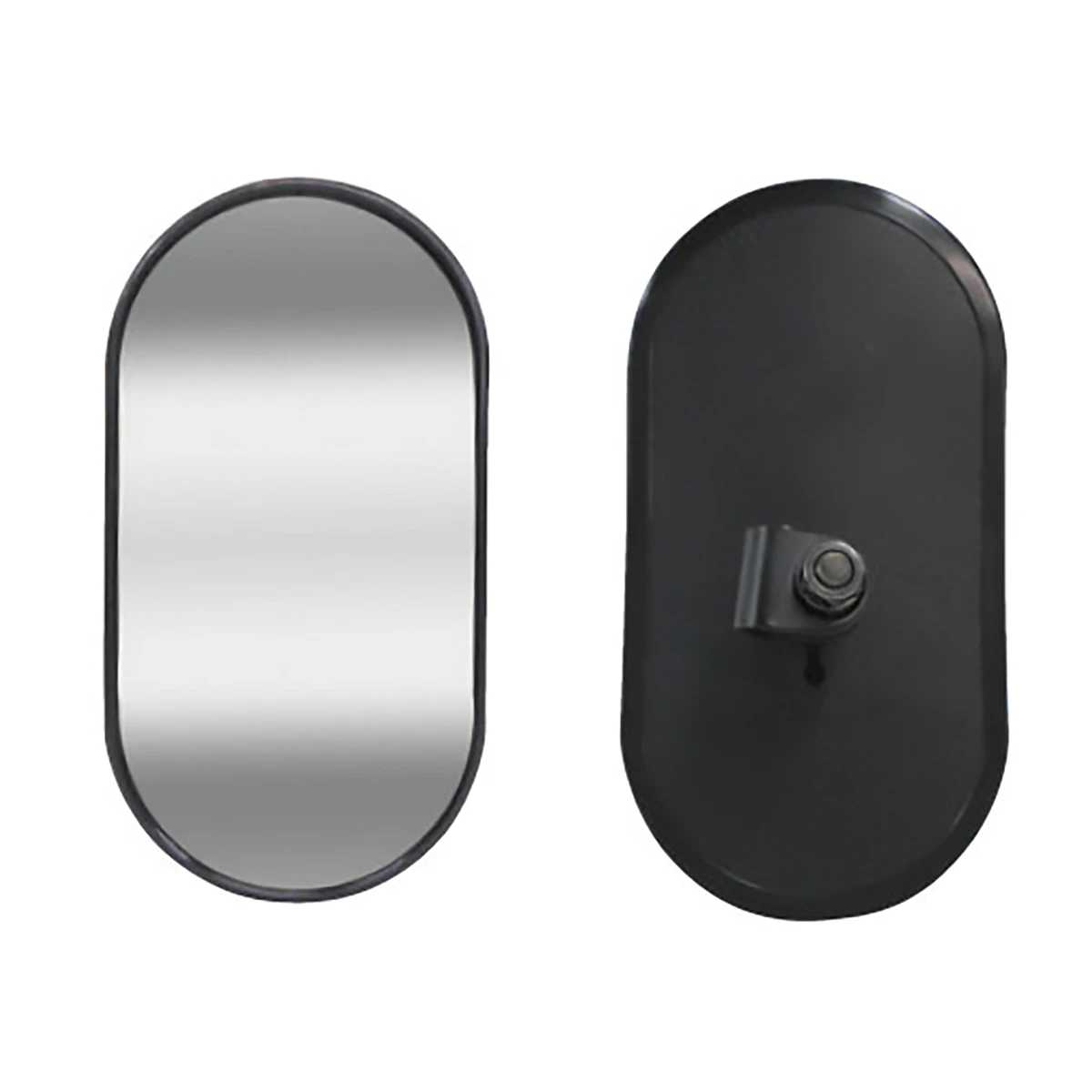 フォークリフト用バックミラー 小判型