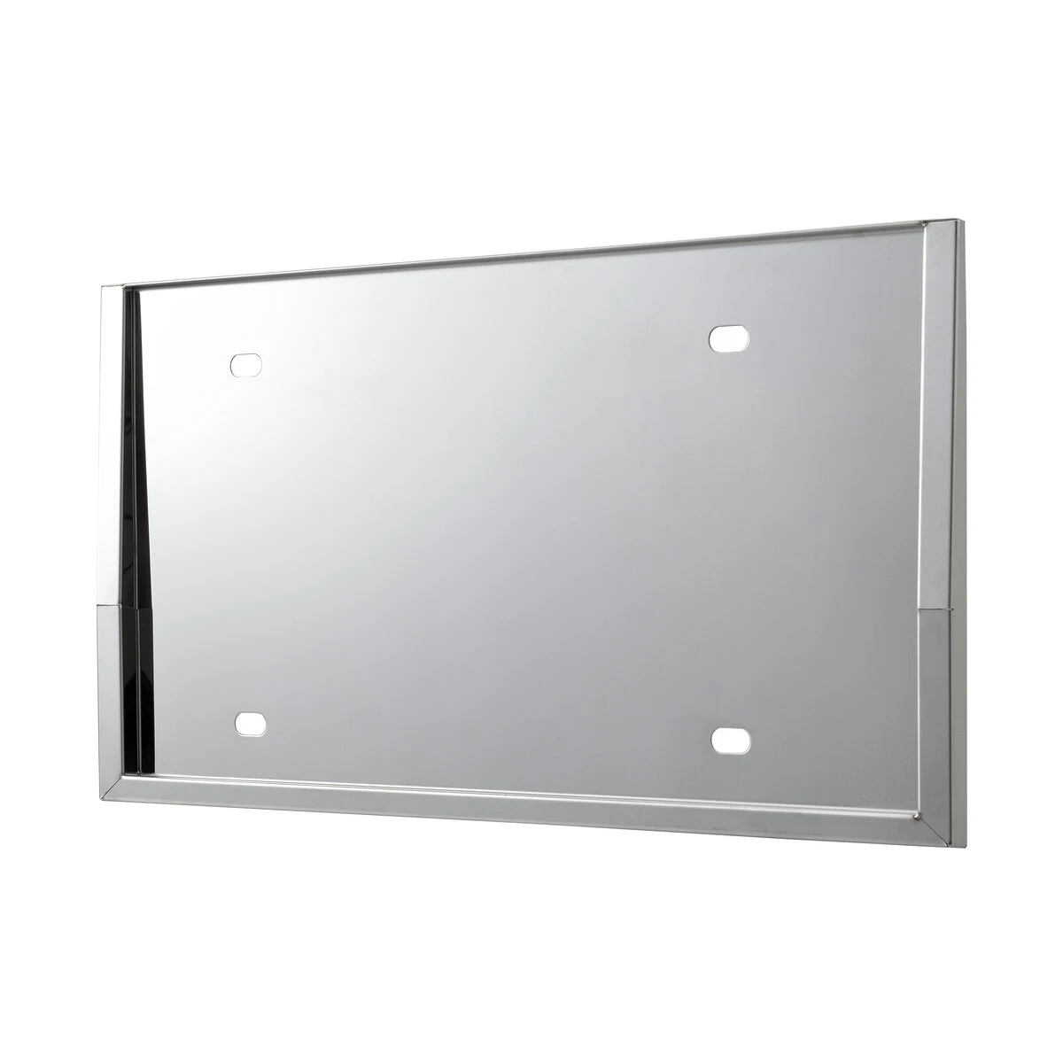 ナンバープレート枠大型 新基準 鏡面