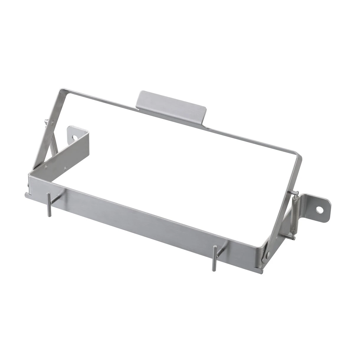 タイヤストッパーホルダー フック付 ステンレス