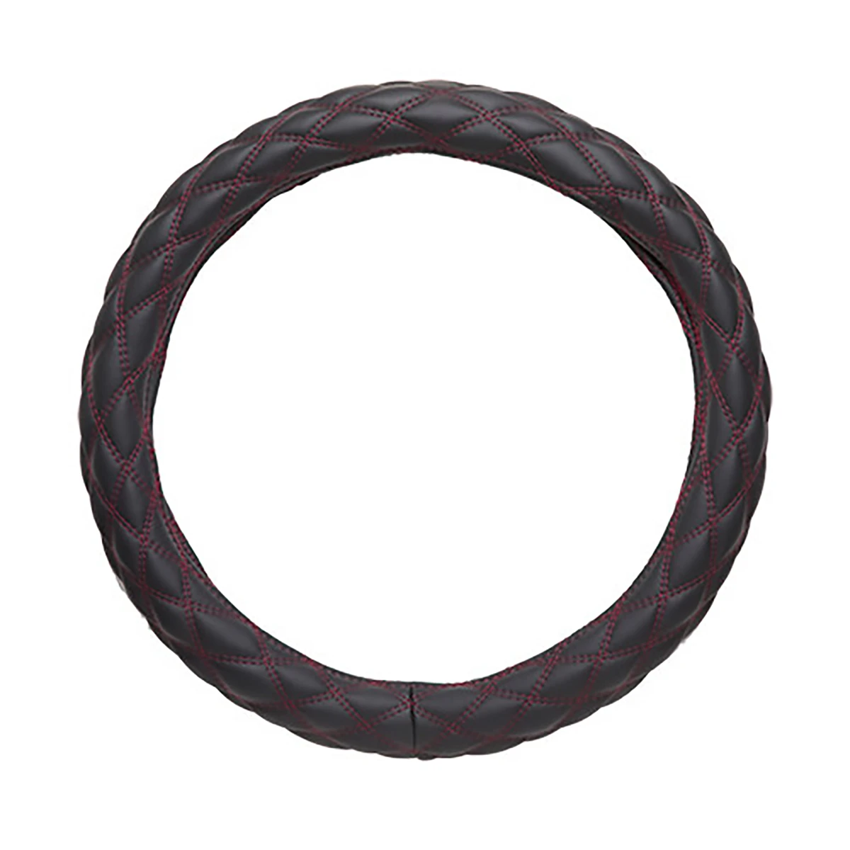 極太 ハンドルカバー マットブラック/レッド 2L