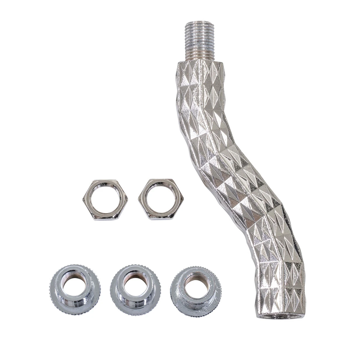 ダイヤカットエクステンション ネジ山10×ピッチ1.25 オフセット30mm×高さ100mm