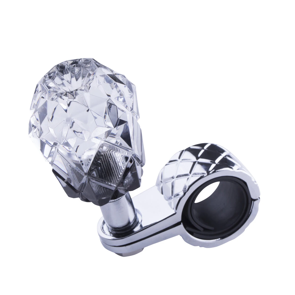 ハンドルスピンナー クリアブラック