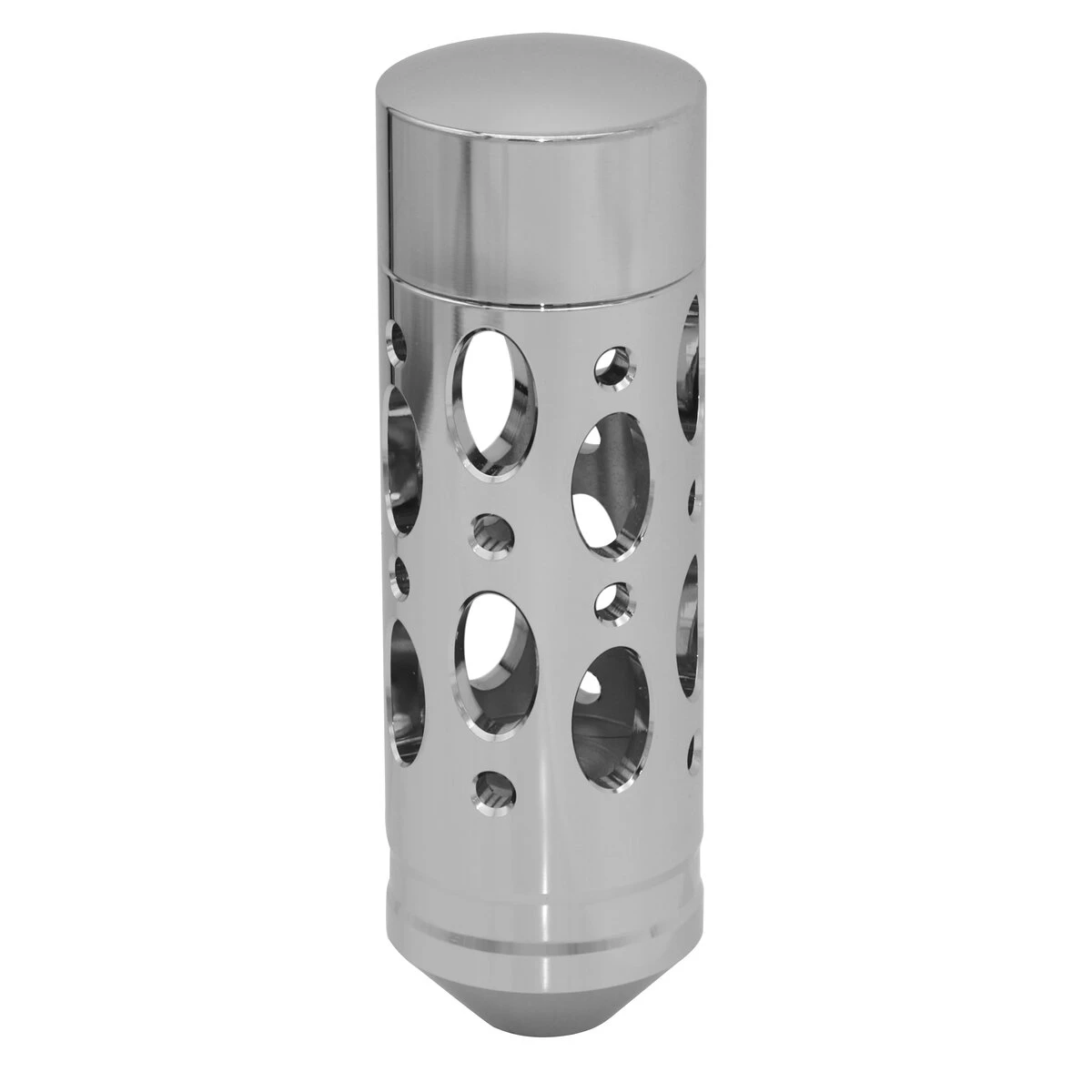 ティアドロップシフトノブ ショート&ファット シルバー