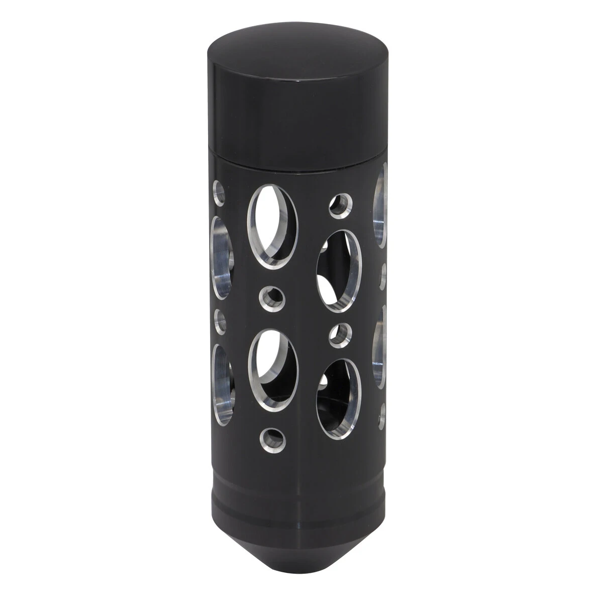 ティアドロップシフトノブ ショート&ファット ブラックエディション