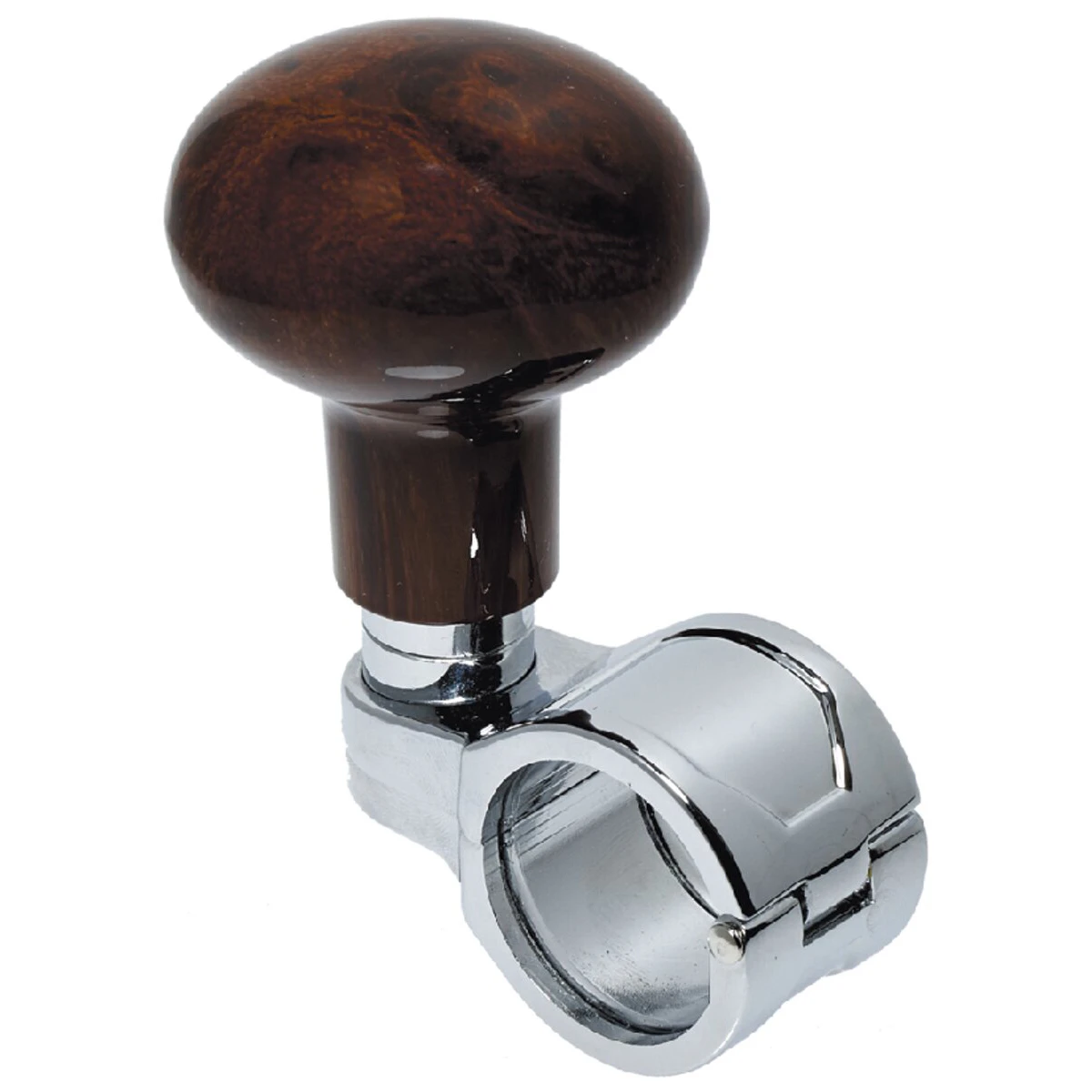 ハンドルスピンナー 木目調 楕円形