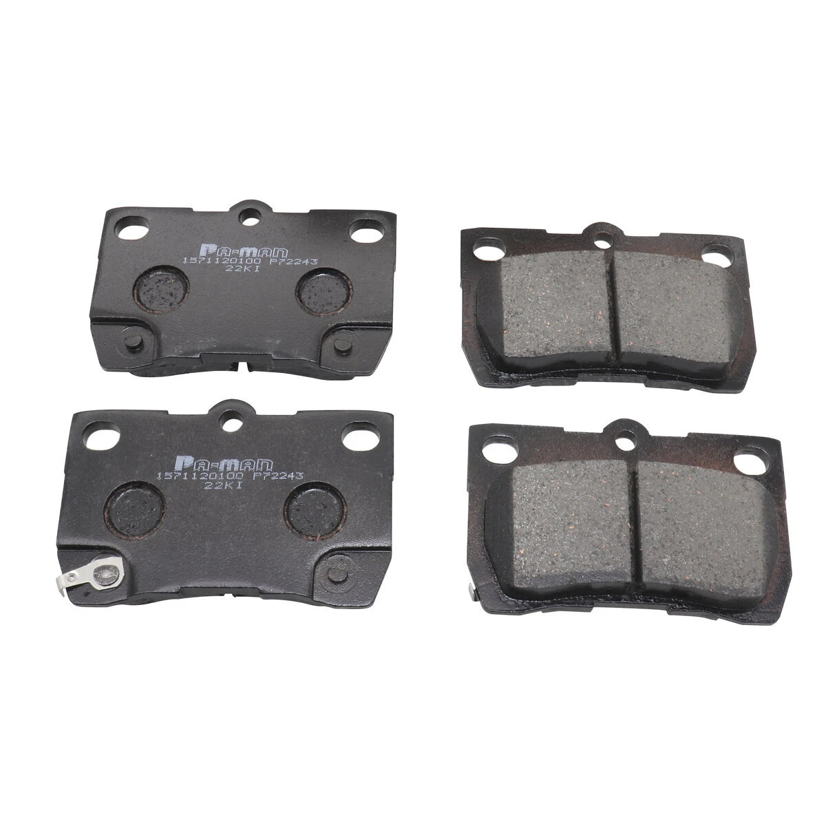 ブレーキパッド 乗用車用 リア トヨタ ４枚組