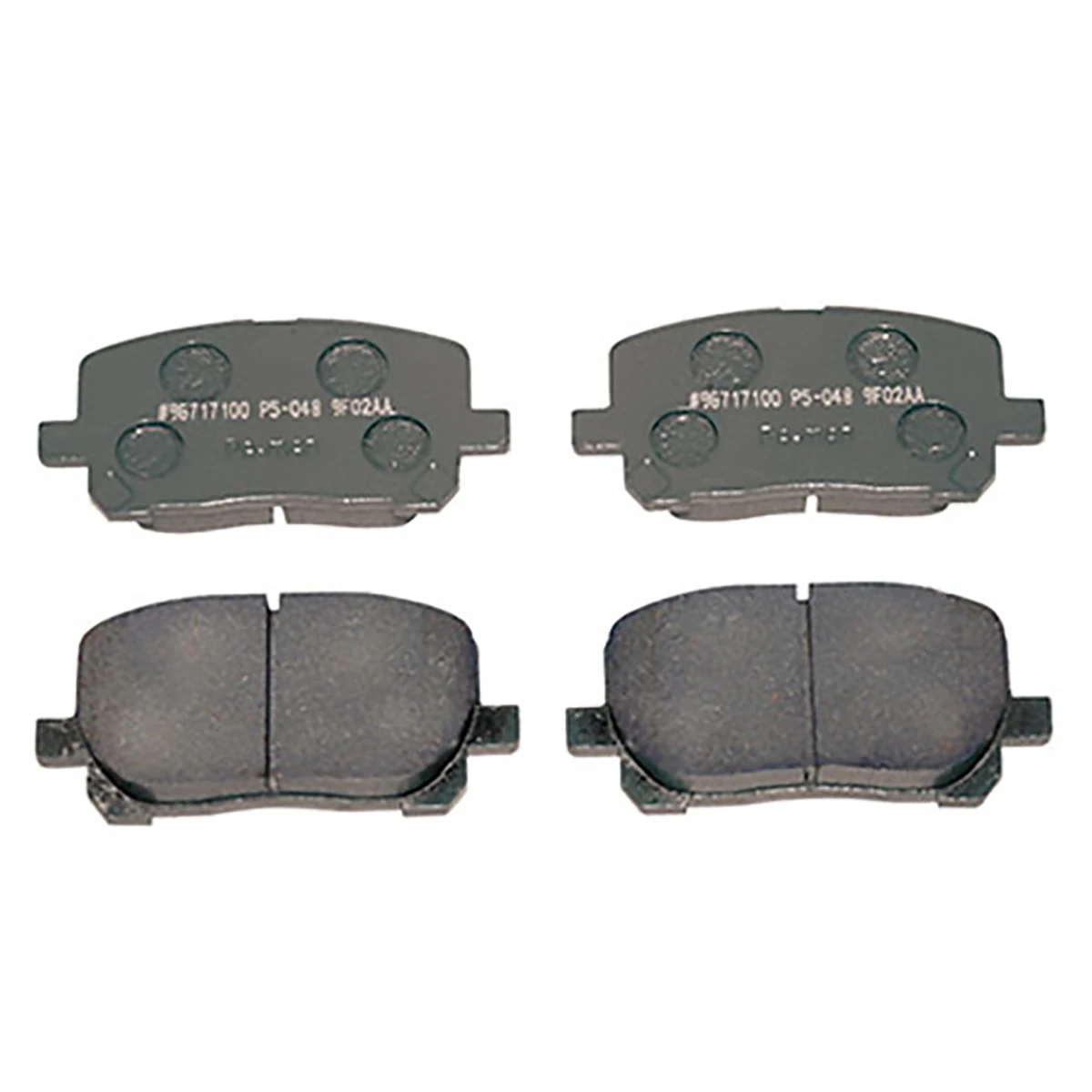 ブレーキパッド 乗用車用 フロント トヨタ 4枚組