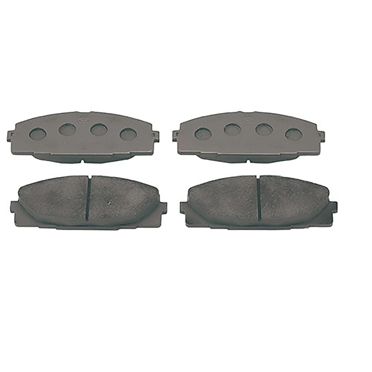 ブレーキパッド 乗用車トラック用 フロント トヨタ 4枚組