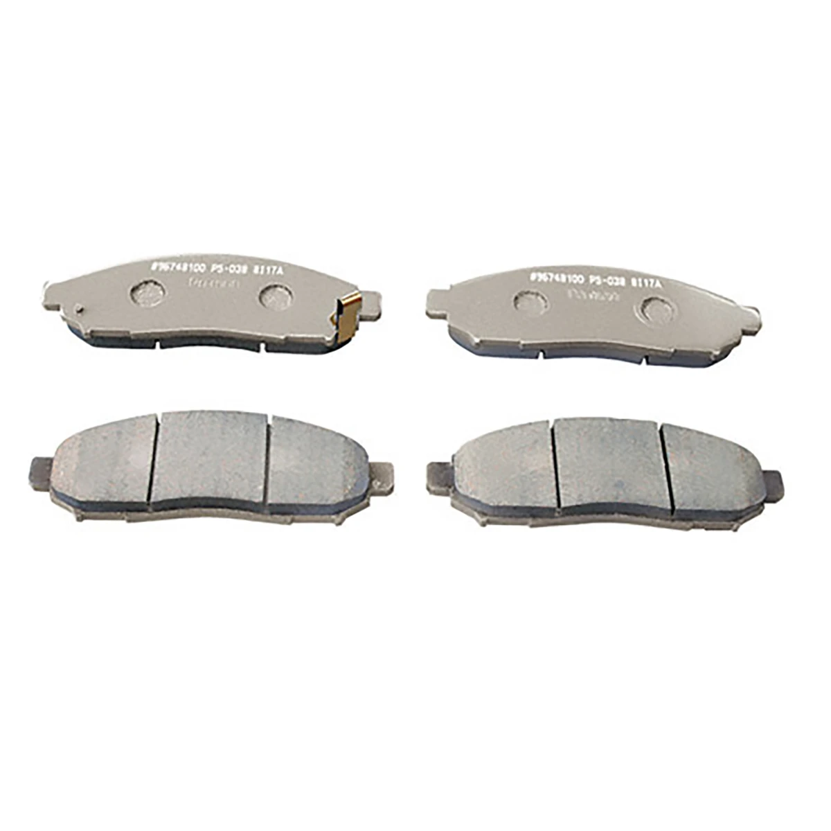 ブレーキパッド 乗用車用 フロント 日産 スズキ 4枚組