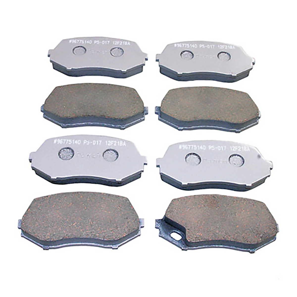 ブレーキパッド トラック用 フロント 三菱ふそう 8枚組