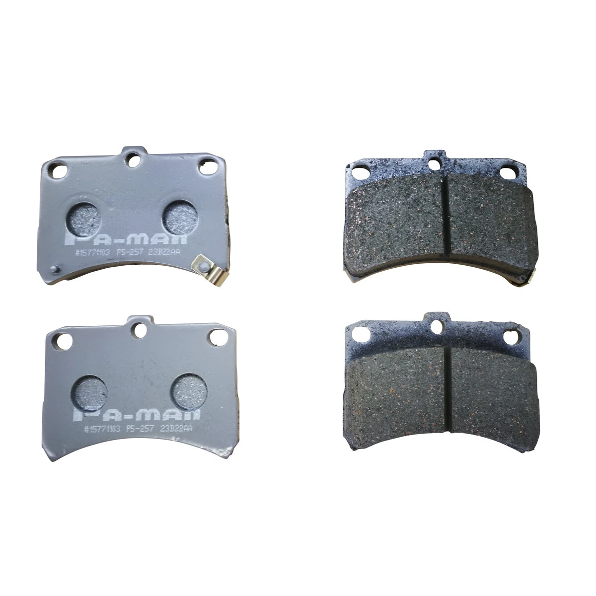 ブレーキパッド 乗用車用 フロント ダイハツ スバル 4枚組