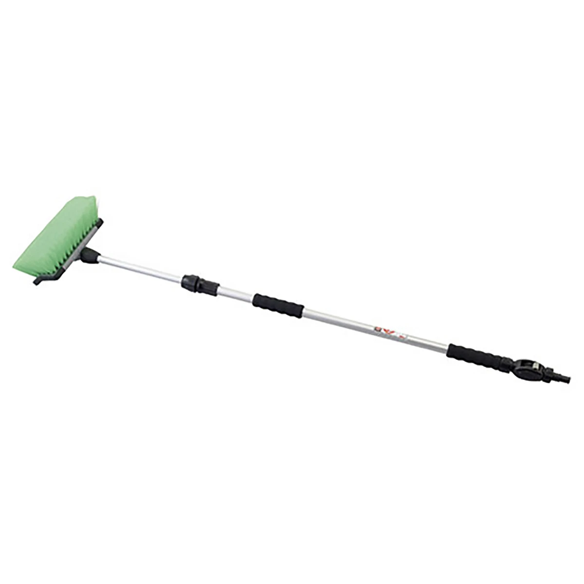 洗車ブラシ アルミポール 伸縮式 通水タイプ