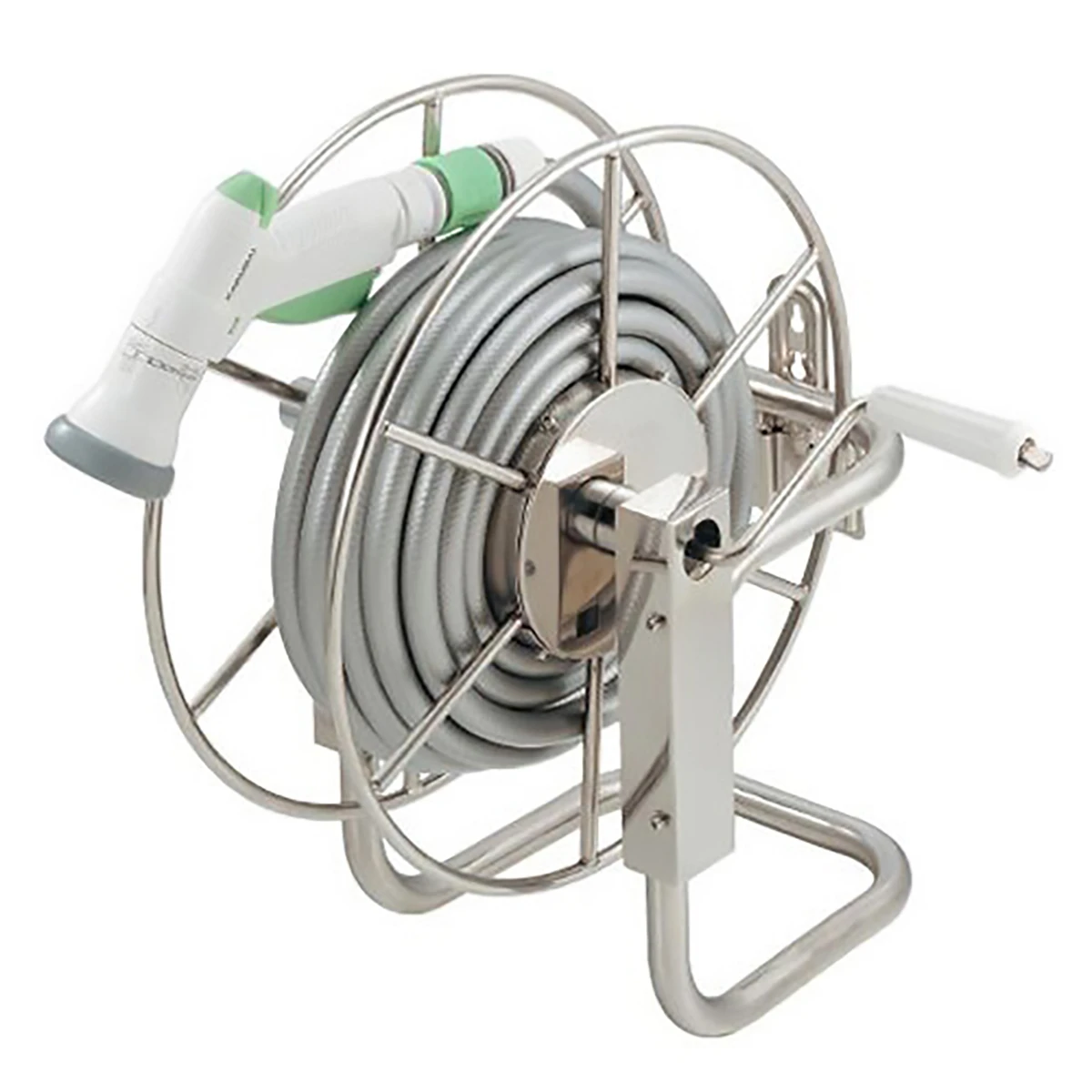 ステンレスホースリールハンガー 10m