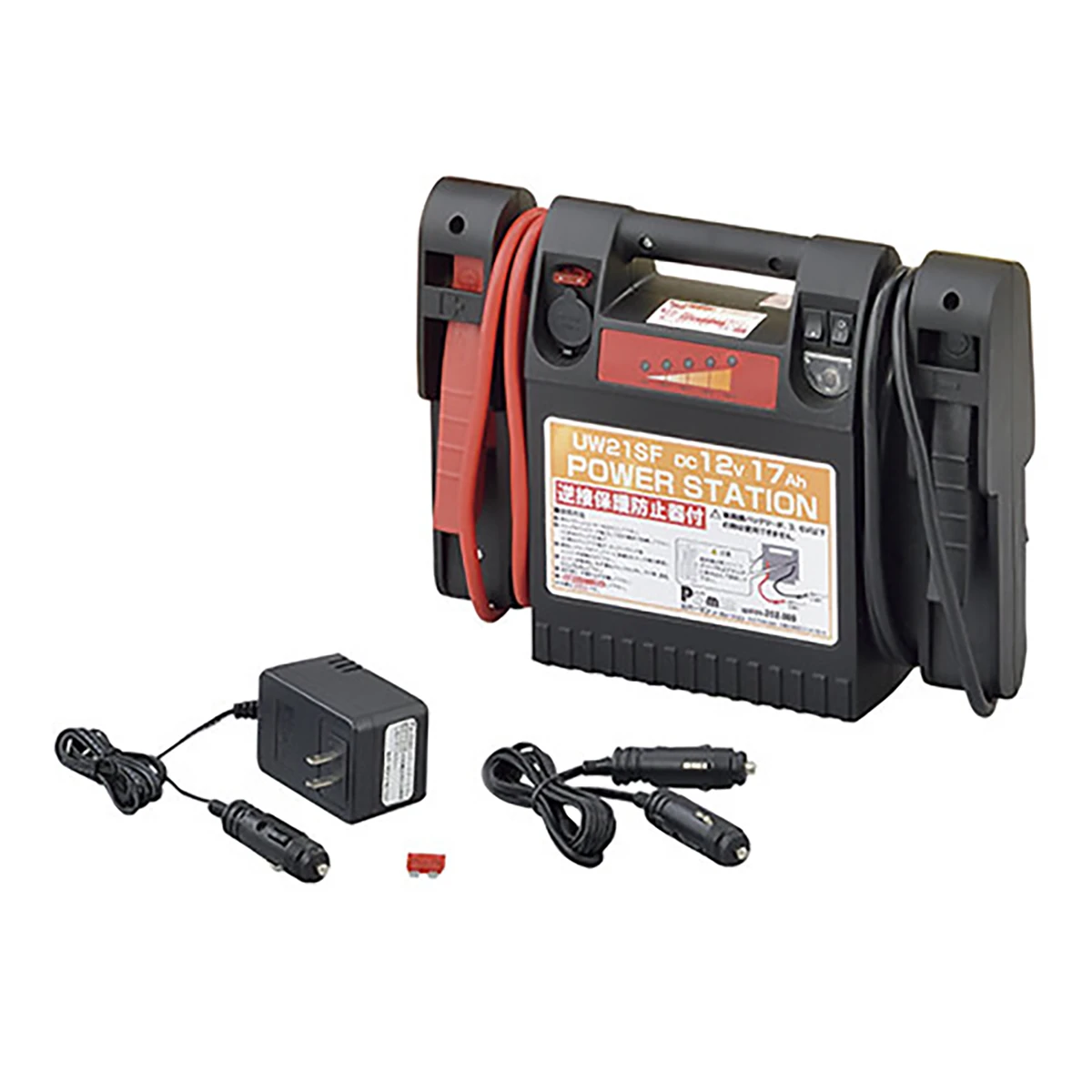 ニューパワーステーション DC12V 17Ahタイプ 逆接保護防止器付