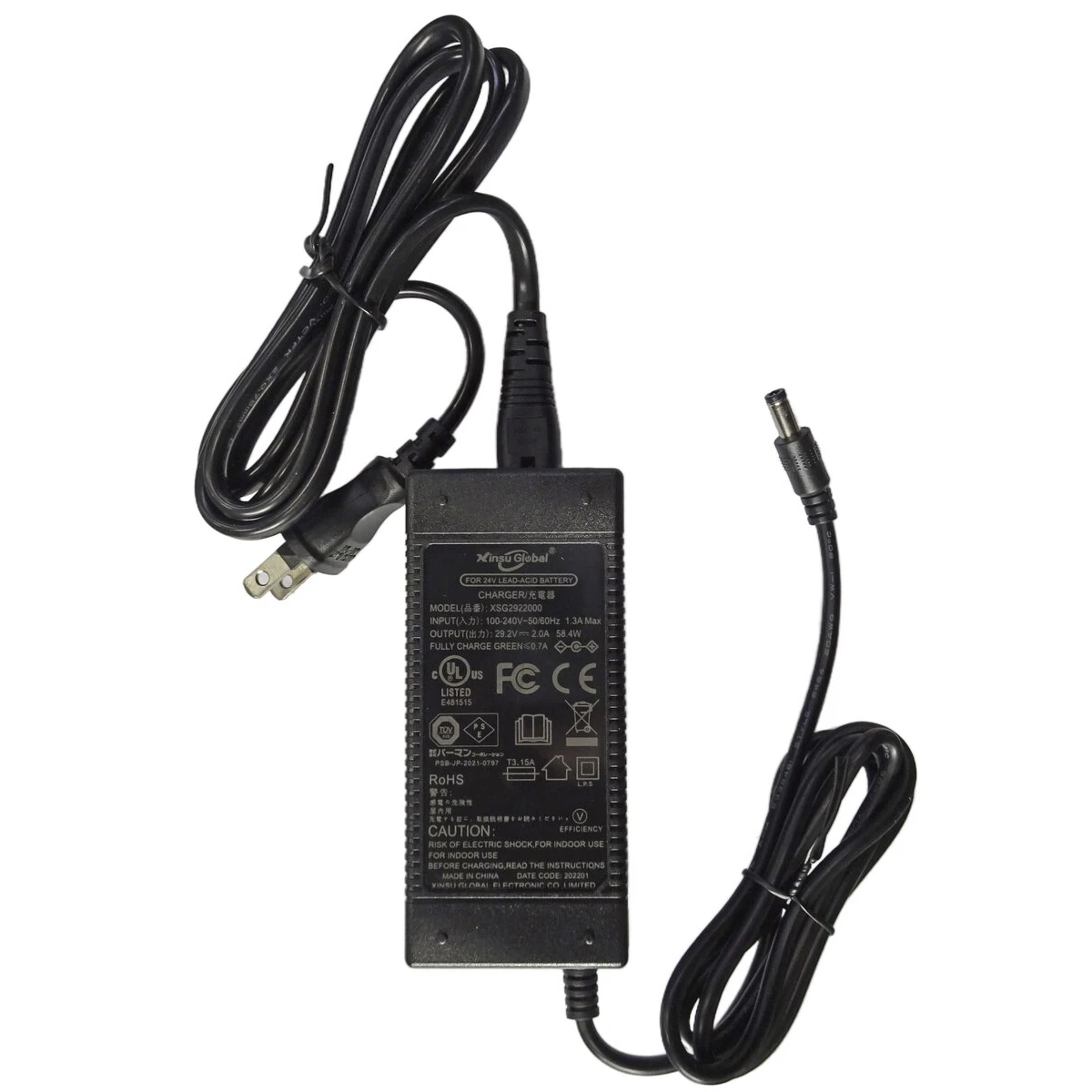 AC100V充電アダプター パワーステーション用交換部品