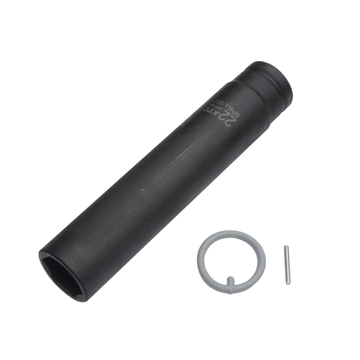 インパクトレンチ用ロングソケット 薄肉 差込角12.7mm 6角