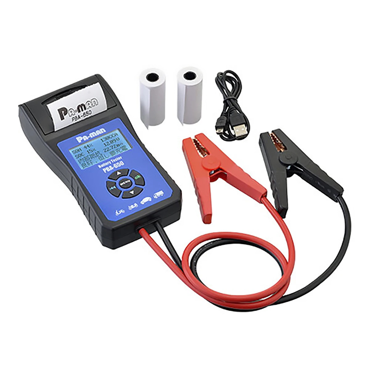 バッテリーアナライザー DC12V プリンター内蔵