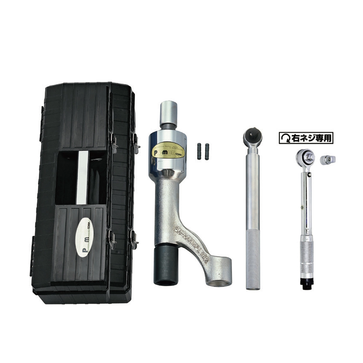 ギアレンチ(12倍 新ISO規格 8・10穴用) トルクレンチ付き