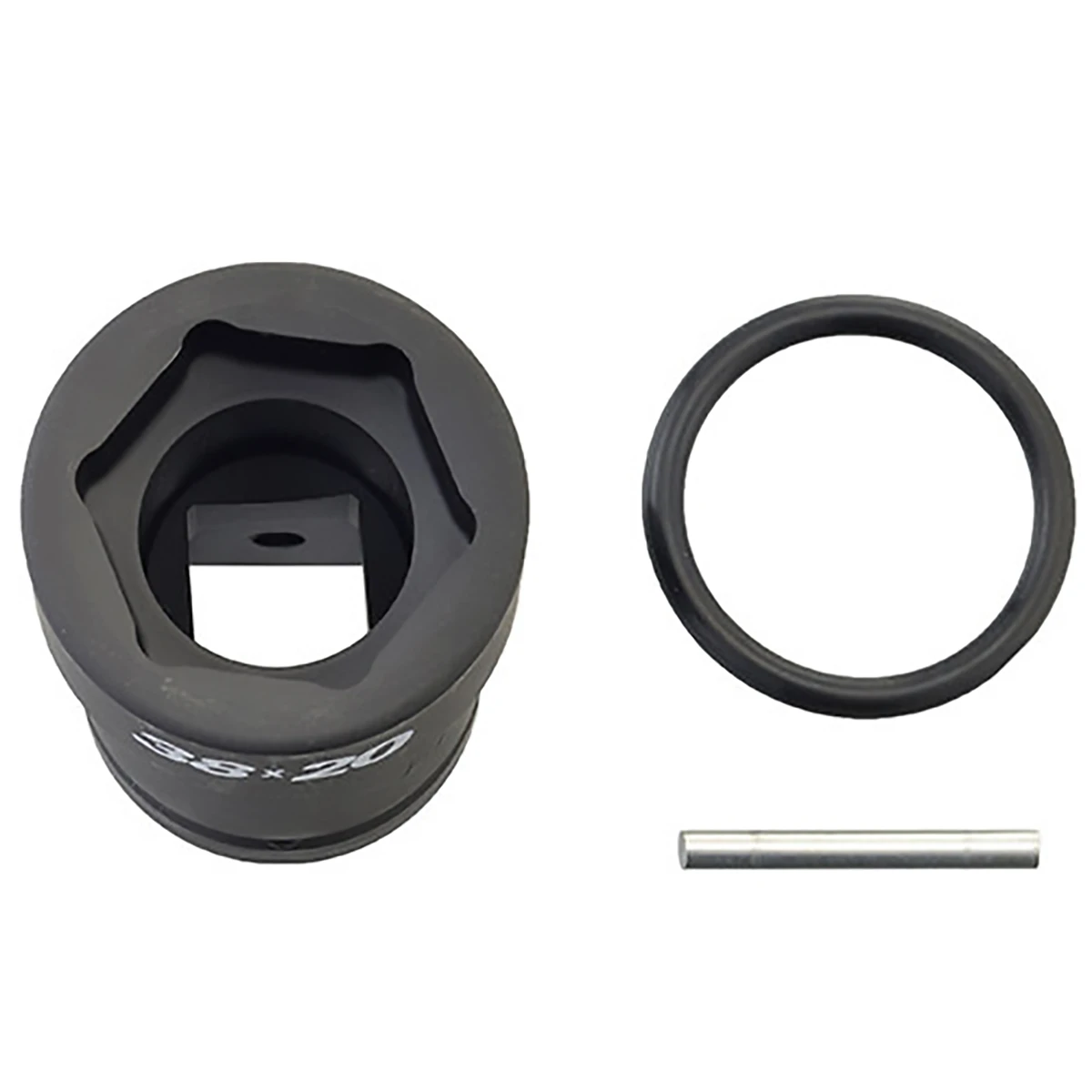 コンビソケット インパクトレンチ用 1インチ 25.4mm 六角38×四角20mm