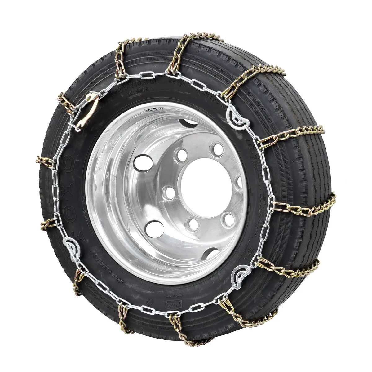 タイヤチェーン 2本組 中型トラック 225/80R17等