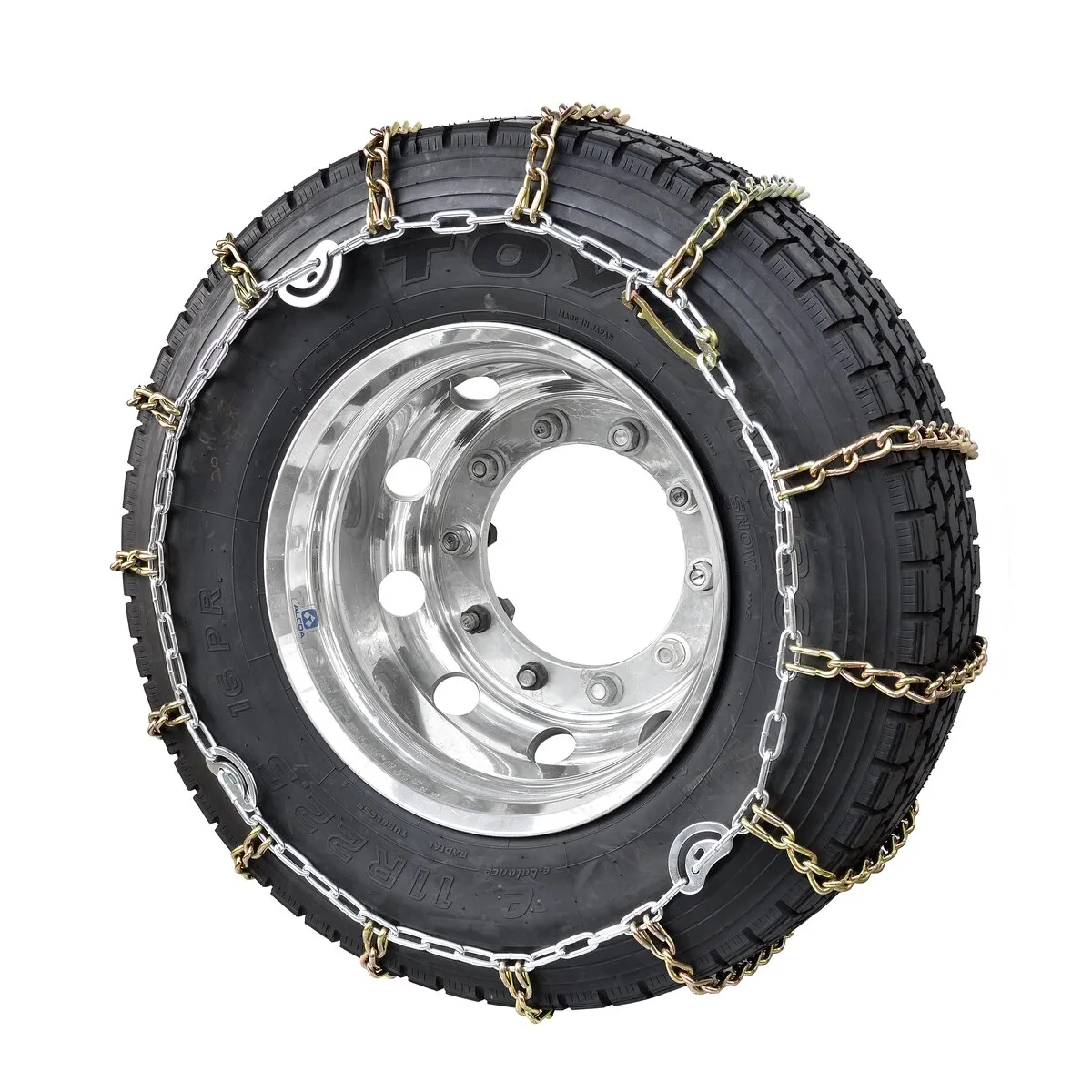 タイヤチェーン 2本組 トラック(大型低床車) 6~7ton トラック兼用 265/70R19.5等