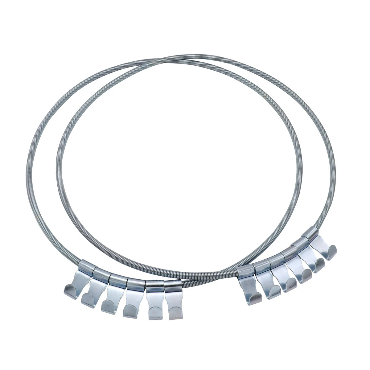 スプリングチェーンバンド スチール製 トラック用 2本組