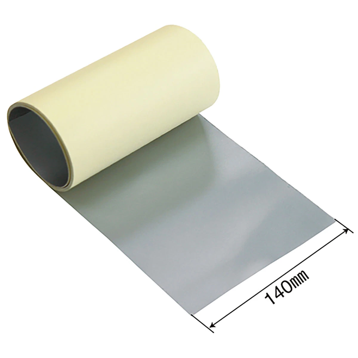修理テープ ホロ用 裏面のり付 シルバー 巾140mm×約1m巻き