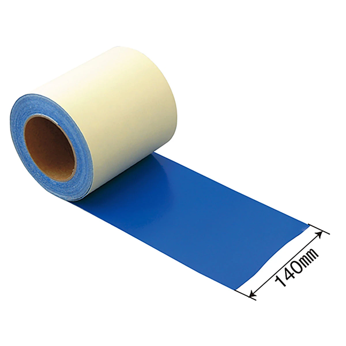 修理テープ ホロ用 裏面のり付 ブルー 巾140mm×約10m巻き