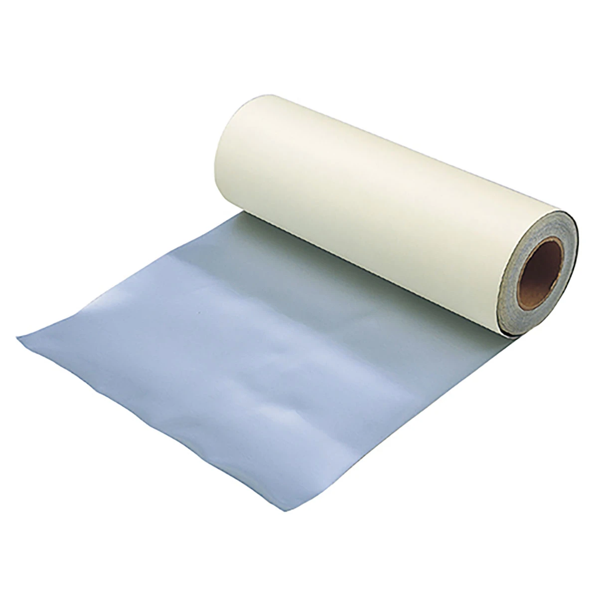 修理テープ ホロ用 裏面のり付 シルバー 巾420mm×6.8m巻き 巾広タイプ