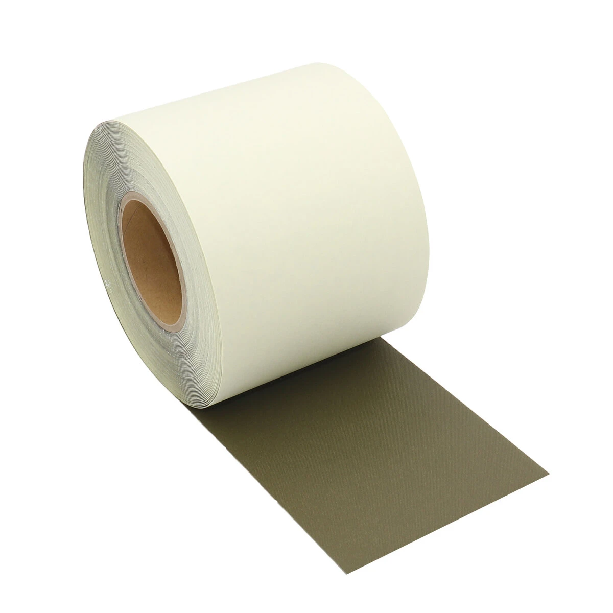 修理テープ ホロ用 裏面のり付 カーキ 巾140mm×25m巻き 従来品