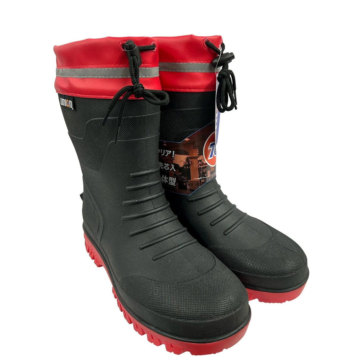 76 セーフティショートブーツ 黒 LL