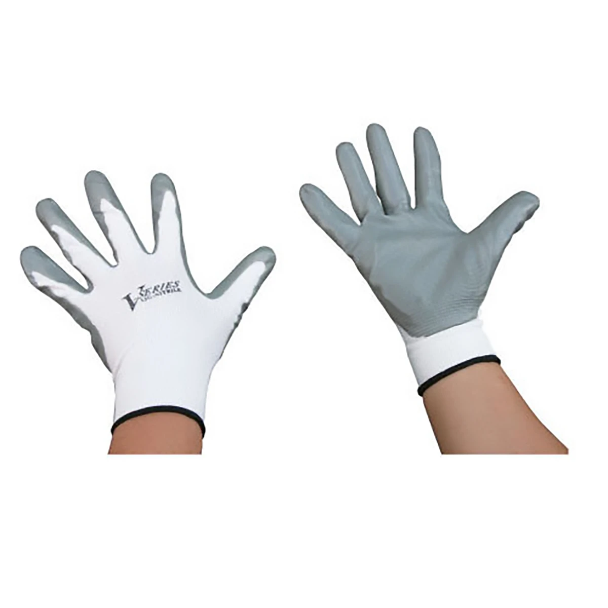 ニトリル背抜き手袋 M