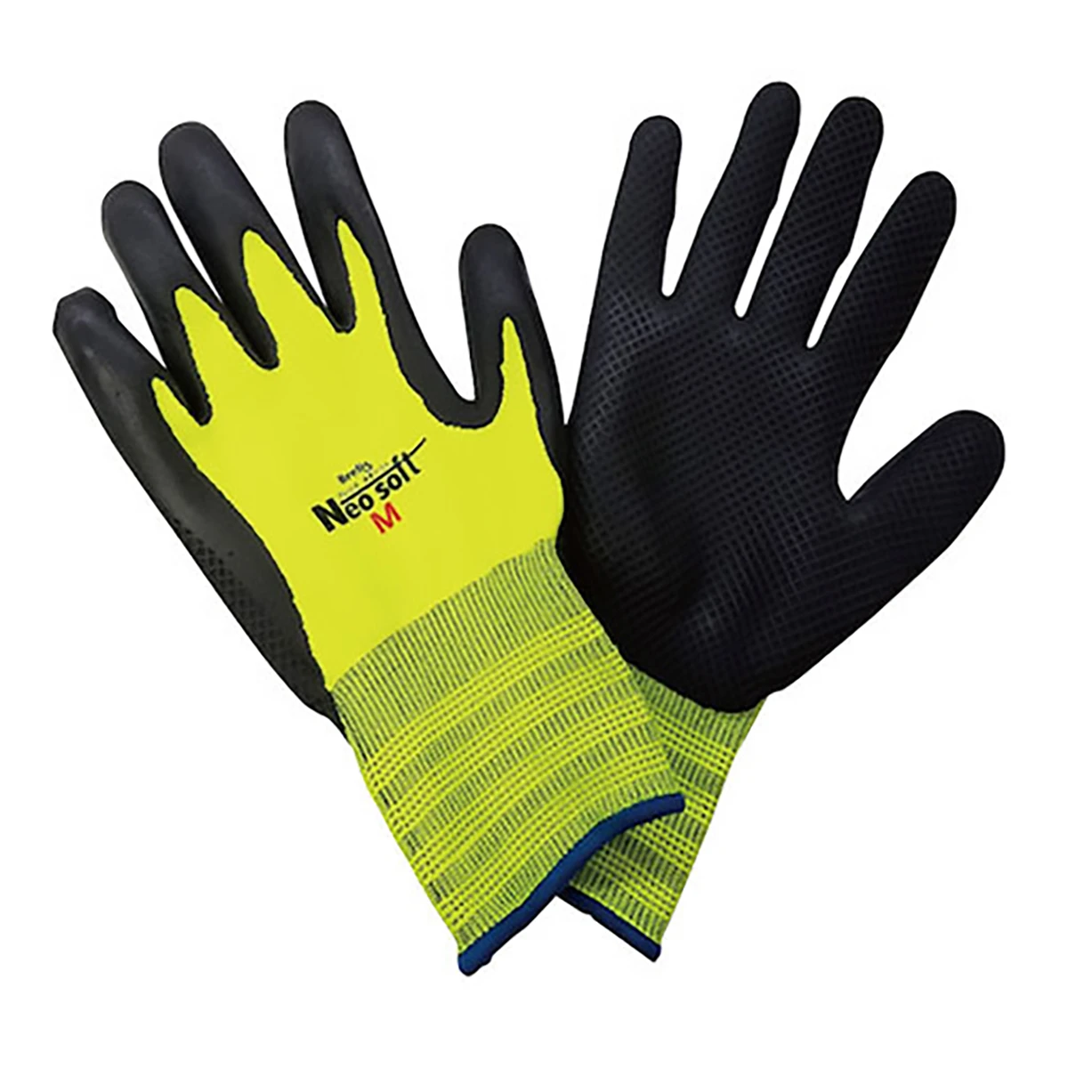 ゴム背抜き手袋 L