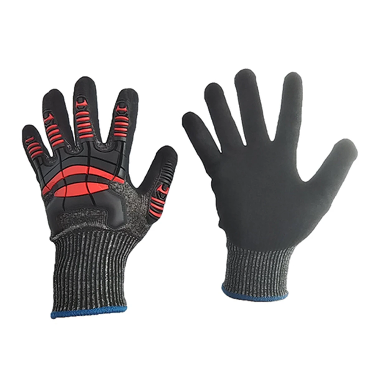 作業手袋 ナックルアーマー L