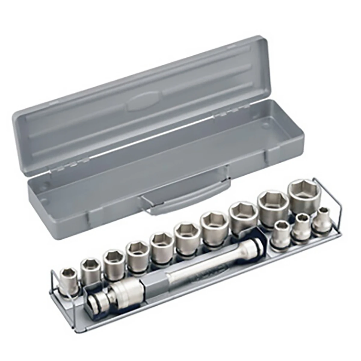 インパクト用ソケットセット メタルトレー付